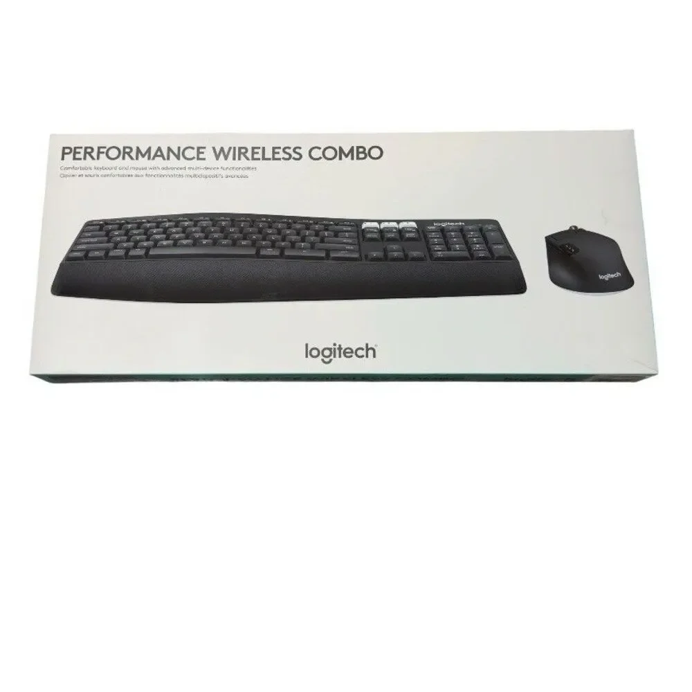 Logitech Performance Wireless Mouse & Keyboard Combo Bluetooth 920-011291 MK850
